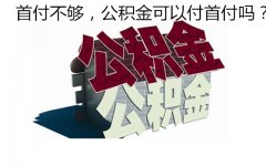 公积金代缴公司办理的公积金代缴 后期可以提取公积金付首付款吗？