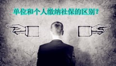 个人交社保和单位交社保 有什么不同？