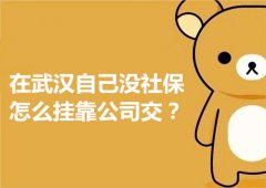 在武汉自己没社保怎么挂靠公司交