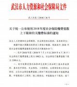 2018年武汉最新社保基数来袭，看看自己的社保费