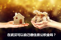 <b>方阵金保网：在武汉可以自己缴住房公积金吗？</b>