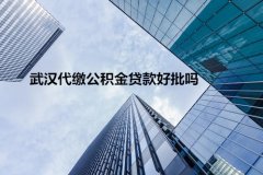 方阵金保网：武汉代缴公积金贷款好批吗？