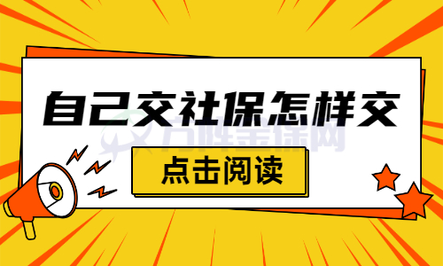 自己交社保怎样交 自己交社保怎样交