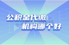 公积金代缴机构哪个好：良心推荐，看完不亏