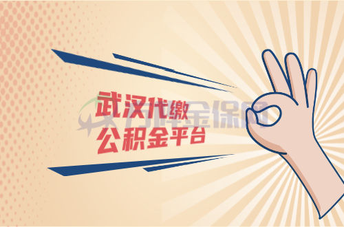 武汉代缴公积金平台
