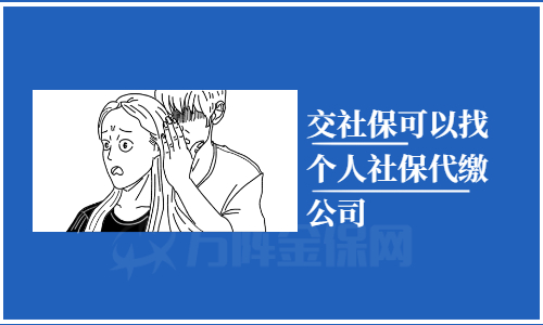 个人社保代缴公司