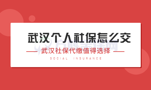 武汉个人社保怎么交