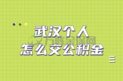 武汉个人怎么交公积金？这几点一定要明白