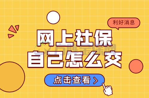 网上社保自己怎么交