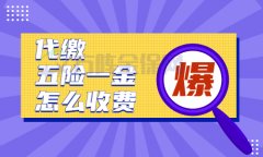 代缴五险一金怎么收费？要注意这些