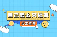 在武汉自己怎么交社保？