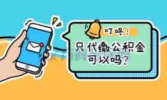 武汉只代缴公积金可以吗？你需要知道