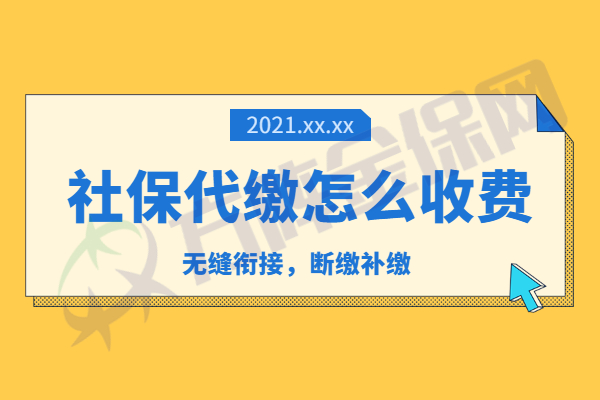 社保代缴怎么收费