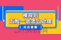 裸辞后五险一金如何处理可以不断缴？