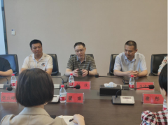 湖北交通职业技术学院到湖北人力资源中心考察