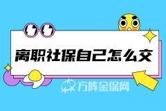 离职社保自己怎么交？需要代缴吗？