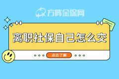 离职社保自己怎么交？这一点很重要