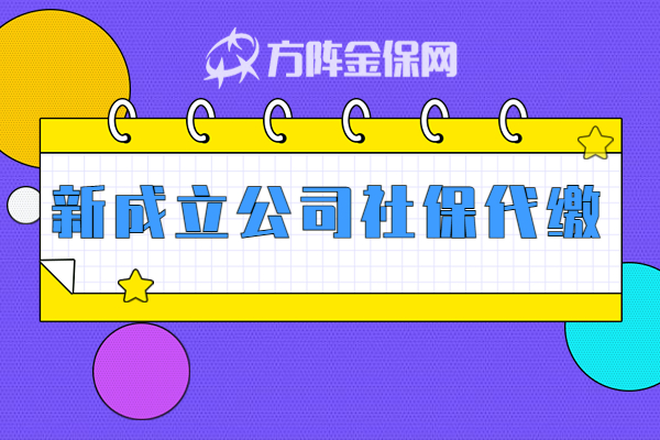 新成立公司社保代缴 新成立公司社保代缴