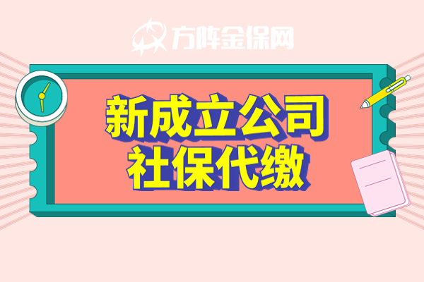 新成立公司社保代缴 新成立公司社保代缴