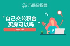 在武汉自己交公积金买房可以吗？