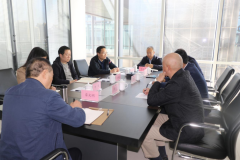 东湖高新区组织部长钱德平莅临方阵集团考察调