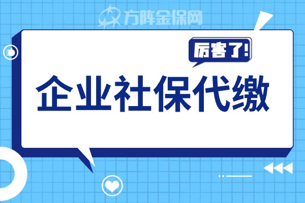 企业社保代缴