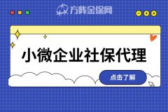 方阵金保网：小微企业社保代理